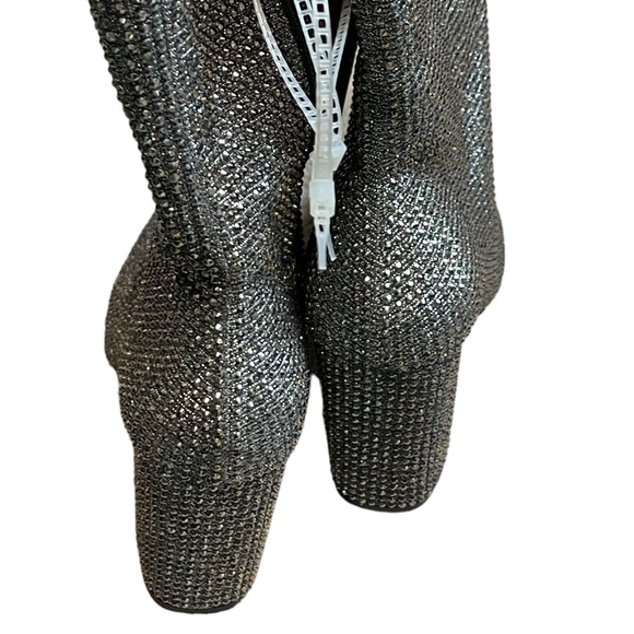 GB Queen-Bee Rhinestone Over The Knee Boots - See Video!! - Picture 13 of 15